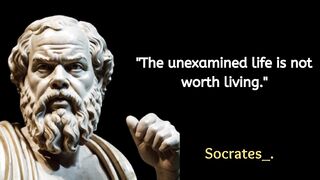 Socrates philosophy quotes on Life and Death| wisdom, and contentment | Socrates' life story