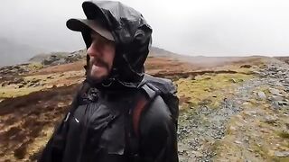 "Surviving the Elements: Solo Mountain Camping in a Torrential Rainstorm write a description