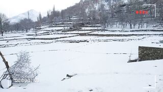 Winter Snowfall in Nagar GB
