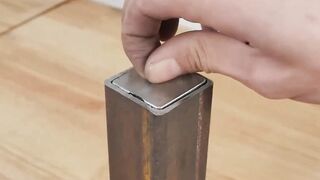 Crafting a Dragonhide Damascus Quillon Dagger from Bearing Steel Balls