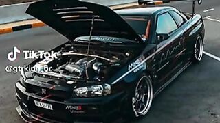 The sound of a turbo powered car