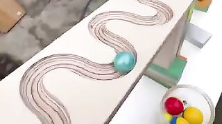HABA Wave Slope ASMR Healing Marble Continuous Rotation Course