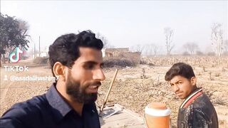 Village life hard work in Greenfield desi life