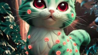 small cute kitten
