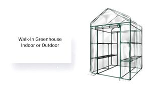 Greenhouse - Walk in Greenhouse with 8