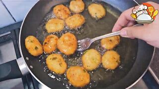 4 Amazing Snacks Recipes _ Potato snacks _ French Fries _ Potato cheese Balls _ Crispy Potato Puffs