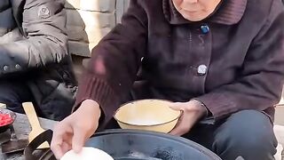 Chinese Burger Slate fried eggs
