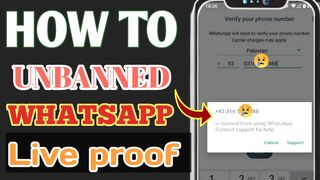 WhatsApp banned number sulition