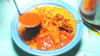 طريقة اجدادنا. أحسن طريقة جربتها في طبخ كسكسي زمنى بالعلوش تونسي.Couscous