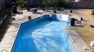 Satisfied. Pool clnig