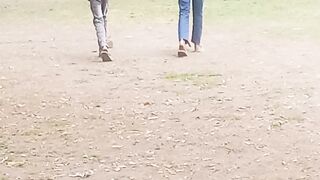 Children plays cricket