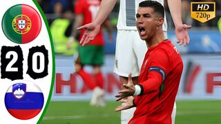 Portugal vs Slovenia 0-2 Highlights & All Goals 2024 HD #ronaldo #cr7