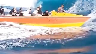 On the sea