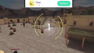 Shooting gun fire game