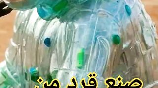 صنع قرد من قارورات