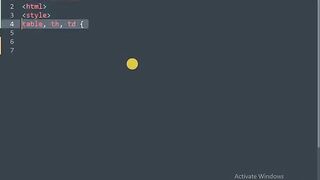 Create table in Just one  in HTML #shorts #viral #ytshorts