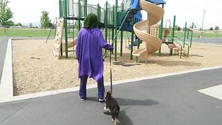Funny clown Safes My Puppy sniper.