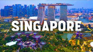 Singapore 8K Video Ultra HD 60 FPS - Drone Video - 8K TV Video