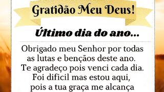 Gratidão meu Deus