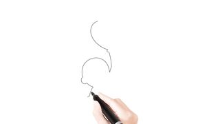How to create sketch of cartoon baby