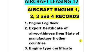 AIRCRAFT LEASING_Part  12