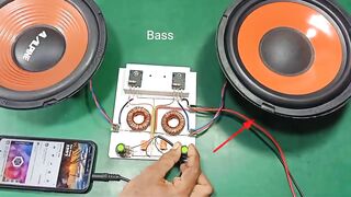 Simple Homemade Powerful Stereo Heavy Bass Amplifier / How to Make Amplifier withTransistor 2SC5200