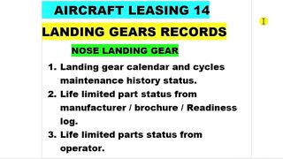 AIRCRAFT LEASING-Part 14
