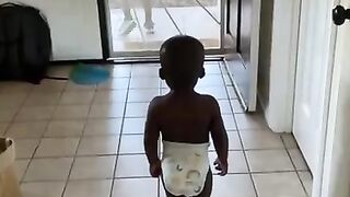 "Heartfelt Farewell: Baby Loses It When Brother & Sister Leave for School"