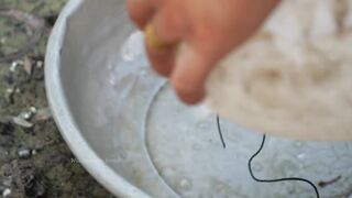 Giant Snake Soup - Delicious Big Python Boil For Food - Wilderness Food