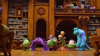 Library Task ???? - Monsters University - Disney Channel UK
