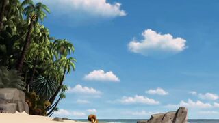 Madagascar - On The Beach Scene - Movie Clip - Dreamworks Madagascar - Kids Movies - Kids Cartoon