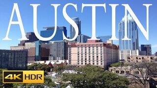 Austin,Texas 4K Video Ultra HD Drone Video Capital of Texas Austin Beautiful Places Ultra HD Video