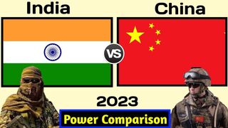 India vs China Miltry comparison video