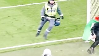 Palestine ???????? person in football ground