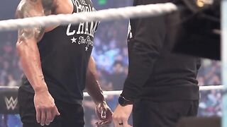 We're still processing this... ???????????? #WWE #TheRock #RomanReigns