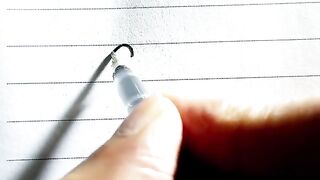 how to improve your handwriting | English handwriting practice |