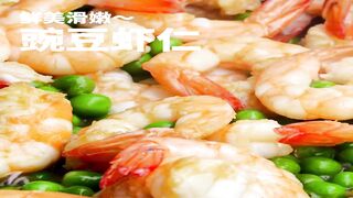 Refreshing and Delicious! Tutorial for Pea and Shrimp Stir Fry