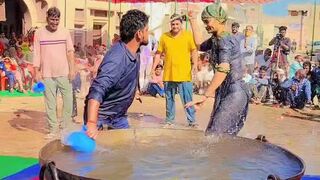 Famous Lathmar Holi of Haryana state of India!