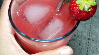 Strawberry Drink Iftar Special