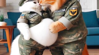 Funny cat stories #funny#cat#ai#cute#comdey
