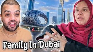 Family Dubai Mein Land Ho Gai ❤️ - Mama Ne First Time Dubai Dekha Ducky Bahi Vlogs