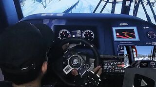 أفضل تجربة لسباقات Euro Truck Simulator 2 مع دركسيون تحكم Logitech G29!