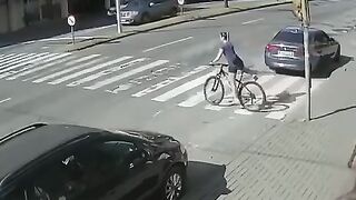 The bike ride was over before it even started | Best accident 2024