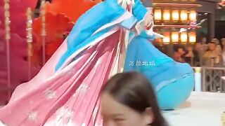 Artist Giving Her Performance