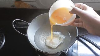 পানি দিয়ে ডিম রান্না