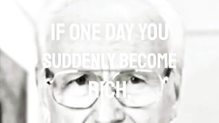 IF ONE DAY YOU SUDDENLY BECOME RICH THERE ARE TENS TIPS… #motivation #success #shorts