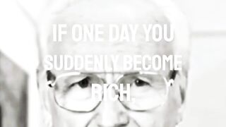 IF ONE DAY YOU SUDDENLY BECOME RICH THERE ARE TENS TIPS… #motivation #success #shorts