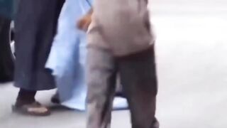 Little boy run faster ????