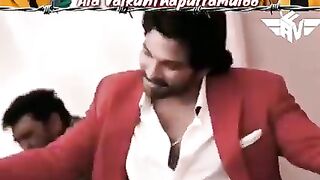 Alu Arjun Pooja Hegde behind the scene fun