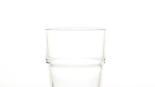 Reel A glass of water